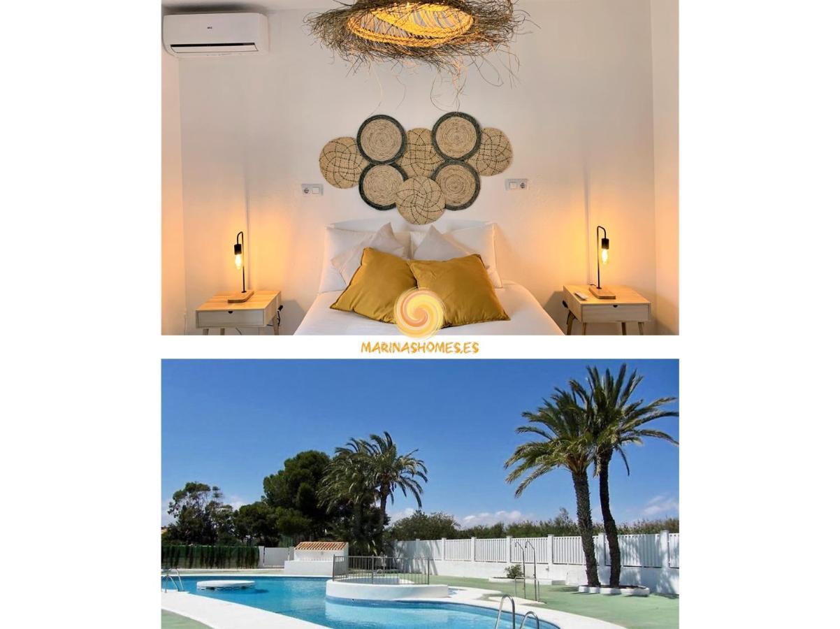 Eonia Marinas-Duplex Con Porche En Primera Linea! Vera Eksteriør bilde